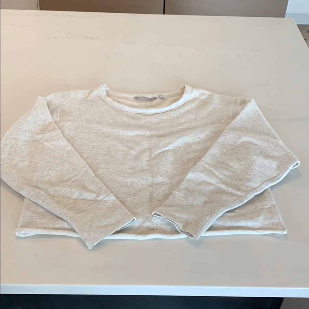 Crop sweatshirt